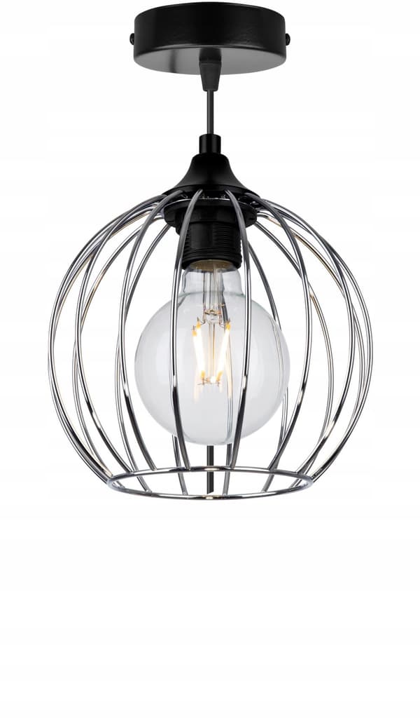 HÆNGENDE LOFTSLAMPE TRÅD KROM LED