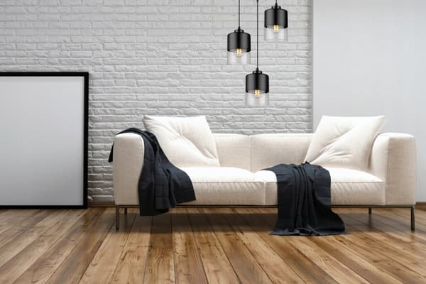 MODERNE LOFT-HÆNGELAMPE GLAS LYSEKRANT