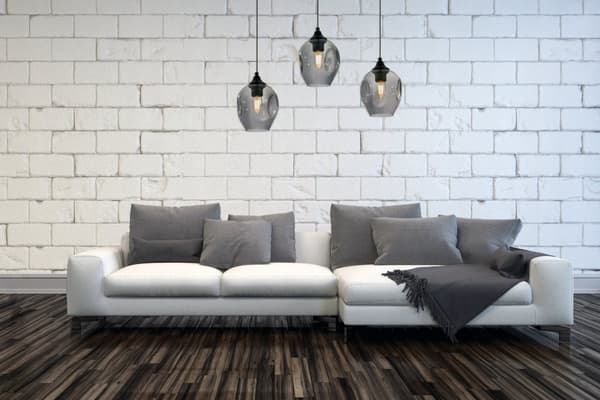MODERNE LOFT-HÆNGELAMPE GLAS LYSEKRANT