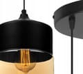 Miniatyrbild 5 av 10: HÄNGANDE TAKLAMPA, GLAS PLAFON, LED-SKÄRM