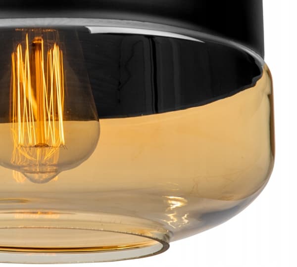 LOFTSLAMPE, GLAS PLAFON, LED SKÆRM