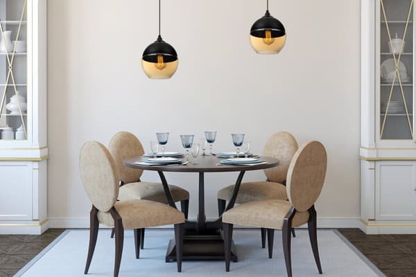 HÄNGANDE TAKLAMPA, GLAS PLAFON, LED-SKÄRM