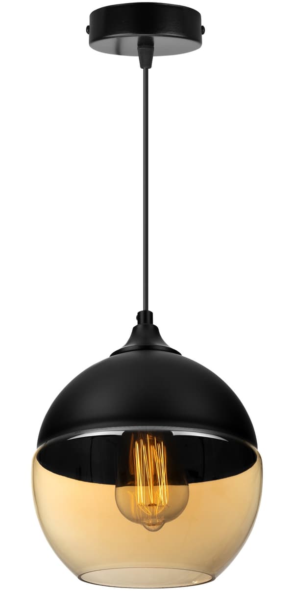 HÄNGANDE TAKLAMPA, GLAS PLAFON, LED-SKÄRM