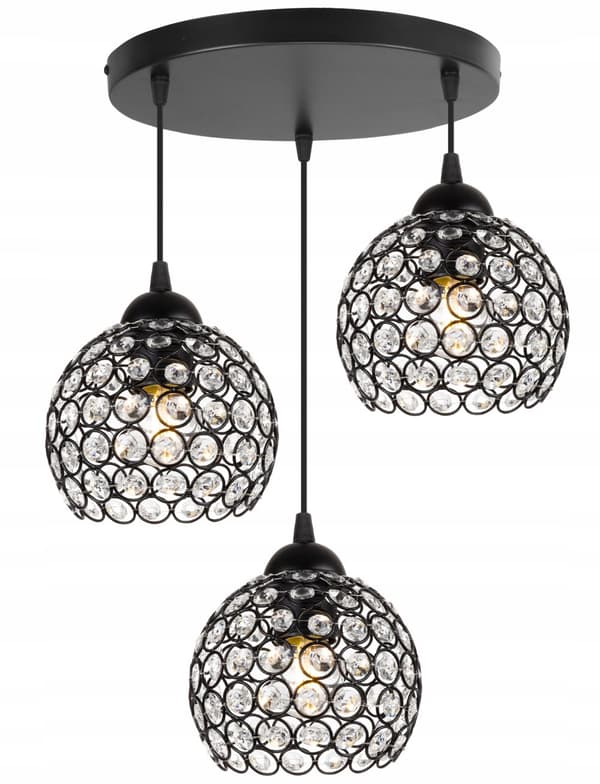 TAKHÄNGLAMPA LJUSSTAKARE TAKLAMPA KRISTAL