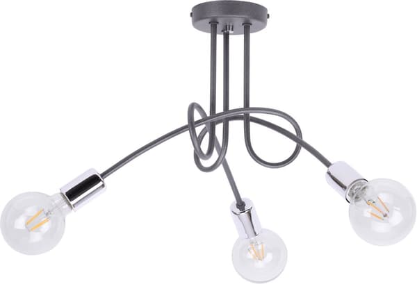 LOFT HÆNGELAMPE EDISON INDUSTRIAL krom LED