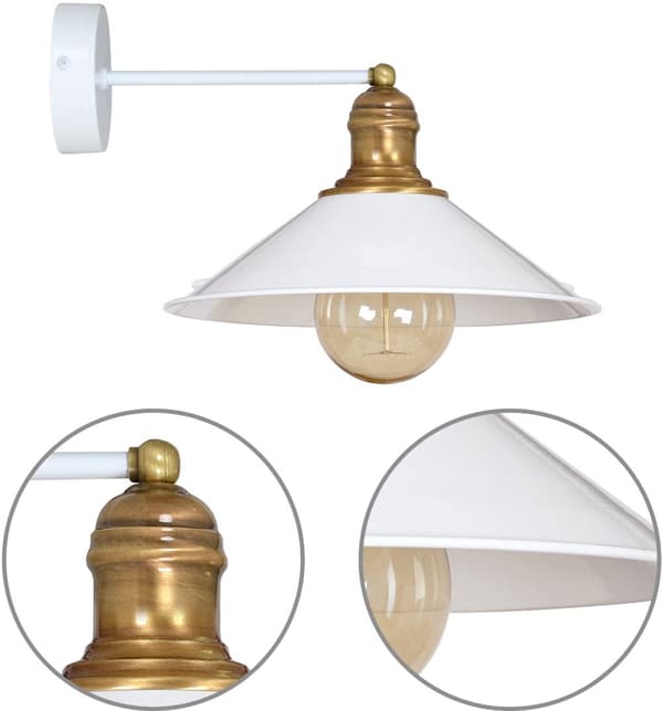LED VÆG Sconce METAL LOFT til væg