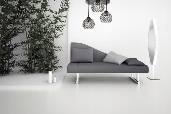 LOFT HÆNGELAMPE LYSELYSE LOFTSLAMPE KRYSTAL