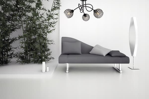 LOFTSLAMPE HÆNGENDE KRYSTAL LYSELYSE LED