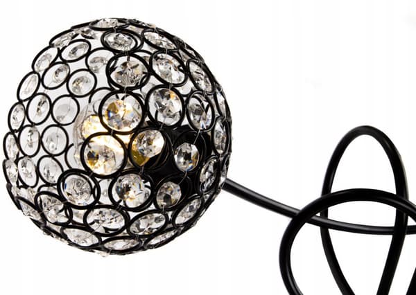 LOFTSLAMPE HÆNGENDE KRYSTAL LYSELYSE LED