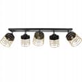 Miniatyrbillede 1 af 9: LOFTSLAMPE LAMPE LAMPE TRÅDLAMPE GULD LED