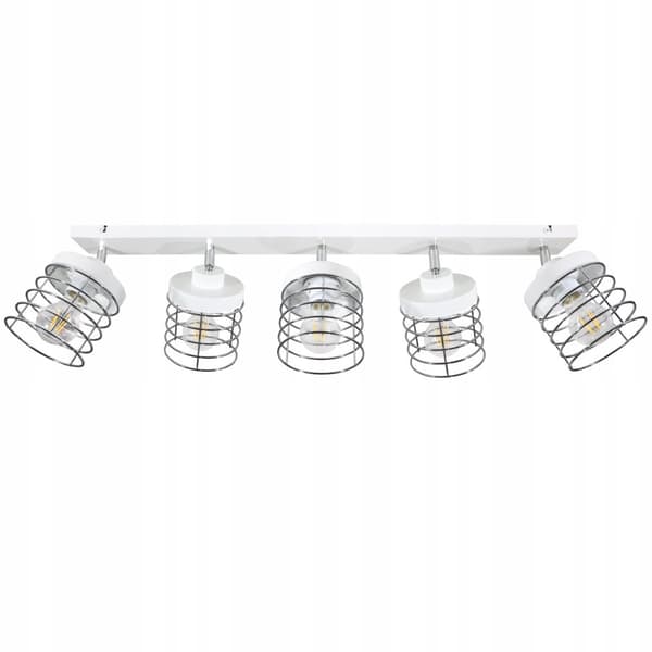 LOFTSLAMPE STRIP LAMPE LAMPE TRÅD KROM LED