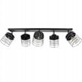 Miniatyrbillede 1 af 9: LOFTSLAMPE STRIP LAMPE LAMPE TRÅD KROM LED