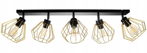 HÄNGLAMPA TAK LJUSKRAN GULDEN LED PLAFON