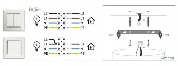 HÆNGELAMPE LOFT LYSKELYSE GYLDNE LED PLAFON