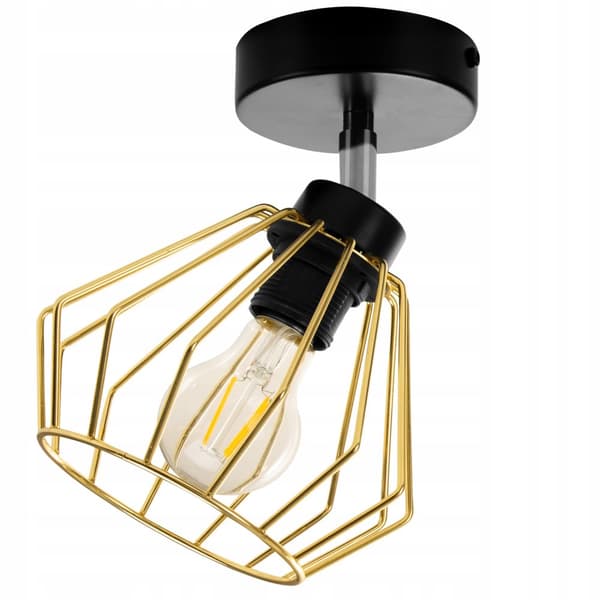 HÄNGLAMPA TAK LJUSKRAN GULDEN LED PLAFON