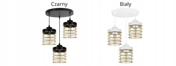 RIIPPUVALAISIN Kattokruunu GOLDEN WIRE LED