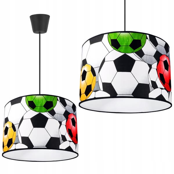 HÄNGANDE TAKLAMPA BARN LAMPSKÄRM LED KULAR