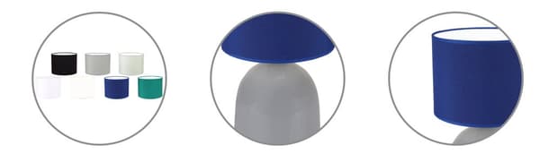 LED LOFT NATBORDSLAMPE LAMPESKÆRM
