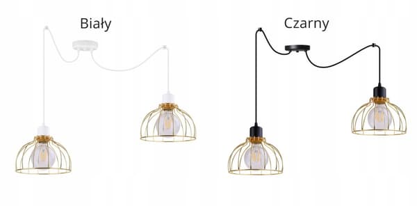 HÄNGANDE TAKLAMPA LJUSKRAKA GOLDEN SPIDER LOFT