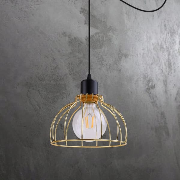 HÄNGANDE TAKLAMPA LJUSKRAKA GOLDEN SPIDER LOFT