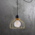 Miniatyrbild 10 av 10: HÄNGANDE TAKLAMPA LJUSKRAKA GOLDEN SPIDER LOFT