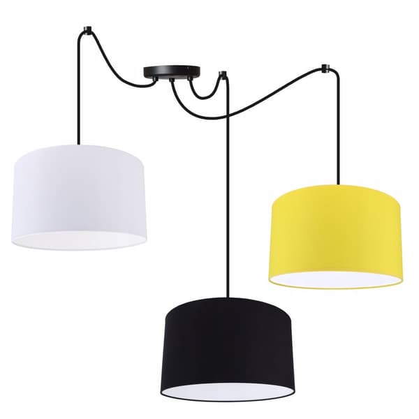 TAK HÄNGLAMPA SPIDER LAMPSKÄRM LED-FÄRGER