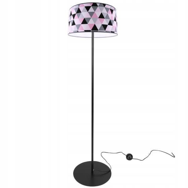 Børnegulvlampe, mønstre, LED lampeskærm
