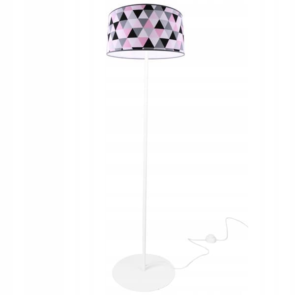 Børnegulvlampe, mønstre, LED lampeskærm
