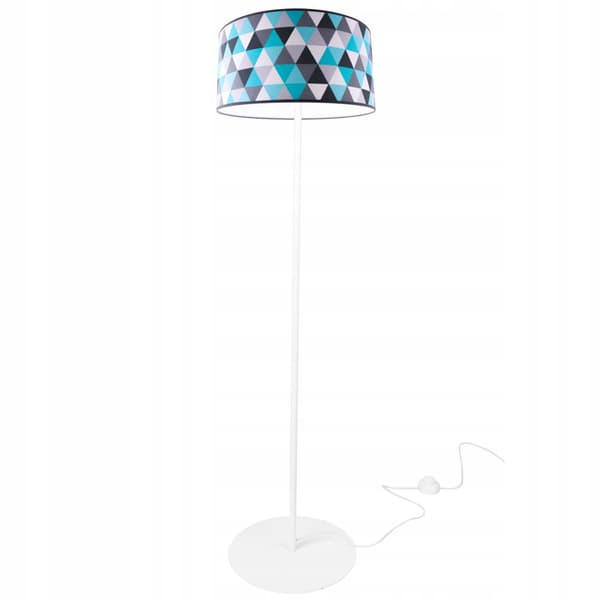Børnegulvlampe, mønstre, LED lampeskærm