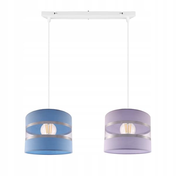 HÄNGANDE TAKSLAMPA LJUSKANT LAMPSKÄRM BARN