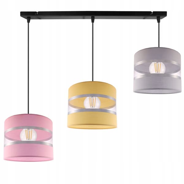 HÆNGE LOFTSLAMPE LYSKELYSE LAMPESKÆRM BØRN