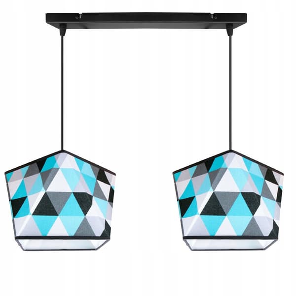 HÄNGA TAKSLAMPA LJUSKLUSTA LAMPSKÄRM MODERN