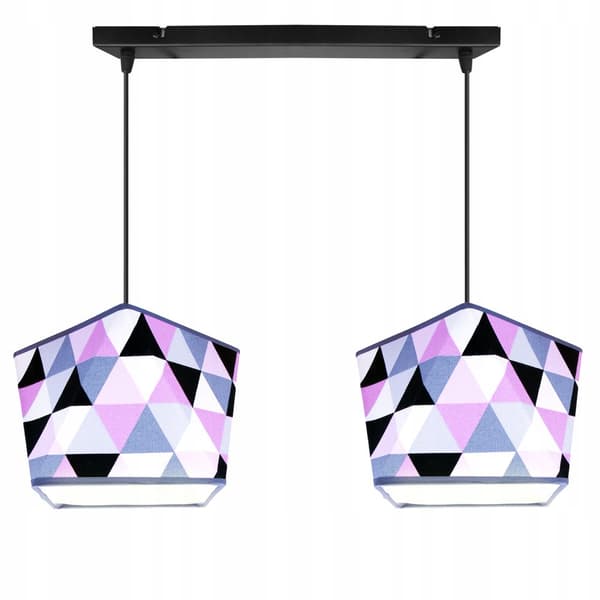 HÄNGA TAKSLAMPA LJUSKLUSTA LAMPSKÄRM MODERN