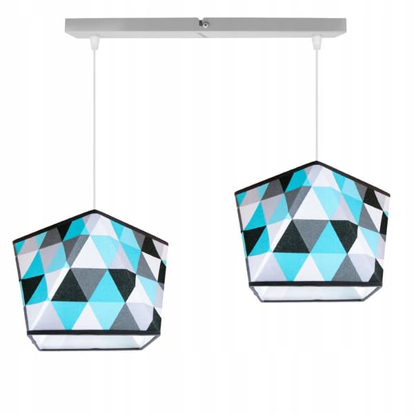 HÄNGA TAKSLAMPA LJUSKLUSTA LAMPSKÄRM MODERN