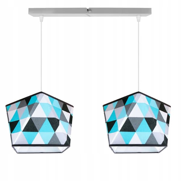 HÄNGA TAKSLAMPA LJUSKLUSTA LAMPSKÄRM MODERN