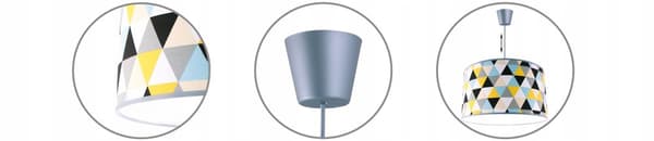 HÆNGE LOFTSLAMPE LYSKELYSE LAMPESKÆRM MODERNE
