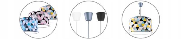 HÆNGE LOFTSLAMPE LYSKELYSE LAMPESKÆRM MODERNE