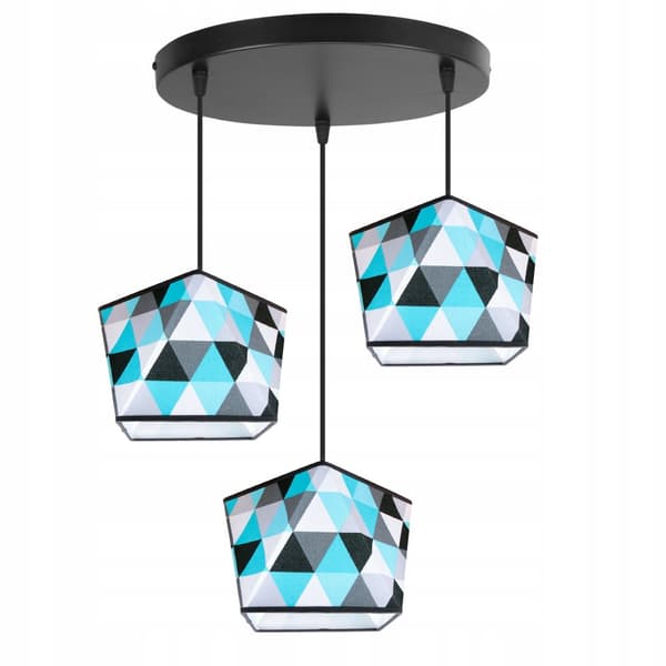 HÄNGA TAKSLAMPA LJUSKLUSTA LAMPSKÄRM MODERN