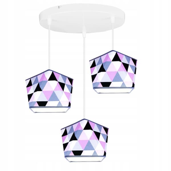 HÄNGA TAKSLAMPA LJUSKLUSTA LAMPSKÄRM MODERN