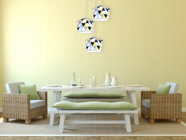 HÄNGA TAKSLAMPA LJUSKLUSTA LAMPSKÄRM MODERN
