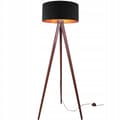 Miniatyrbillede 6 af 10: Gulvlampe stående TRIPOD guld træ