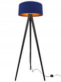 Miniatyrbillede 8 af 10: Gulvlampe stående TRIPOD guld træ