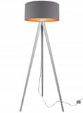 Miniatyrbillede 9 af 10: Gulvlampe stående TRIPOD guld træ