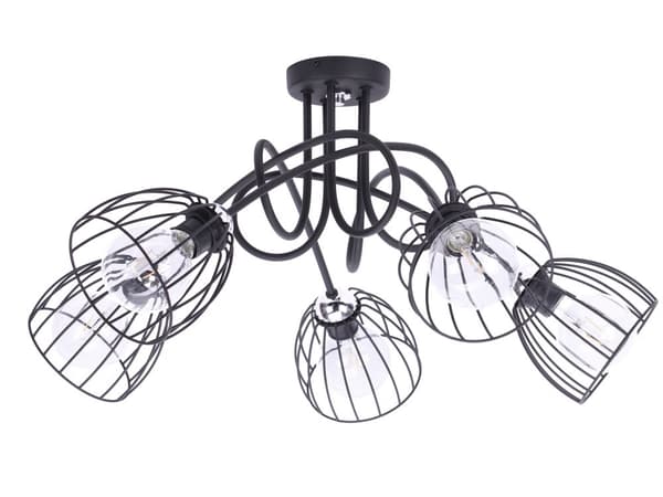 Modern taklampa Hängande krom Loft E27