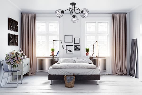 Moderne metal pendel LAMPE Loft Edison E27