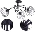 Miniatyrbillede 6 af 9: Moderne metal pendel LAMPE Loft Edison E27