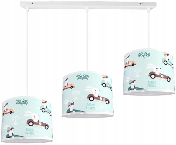 LOFTSLAMPE HÆNGENDE BØRNELYSESKÆRM