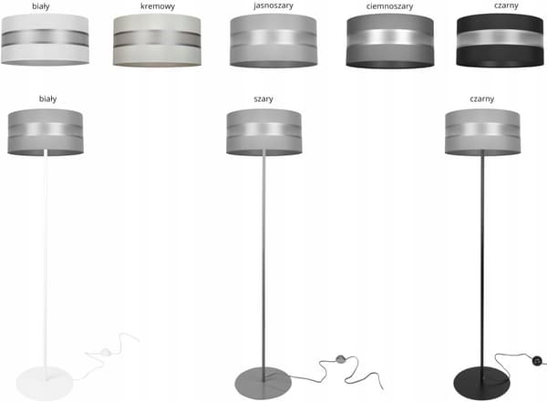 MODERN GOLVLAMPA LAMPSKÄRM 40CM LED