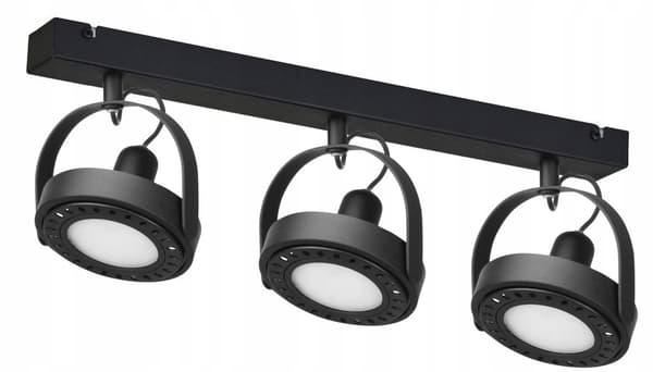 LED LOFT SPOTLIGHT LAMPE FITTING GU10 3X 9W LED