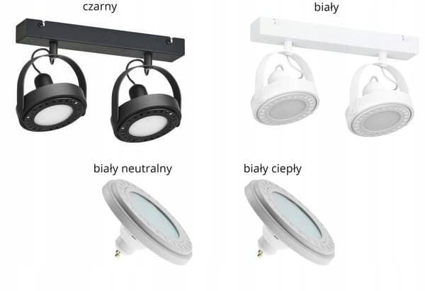 MODERNE LED LOFT SPOTLIGHT ARMATUR